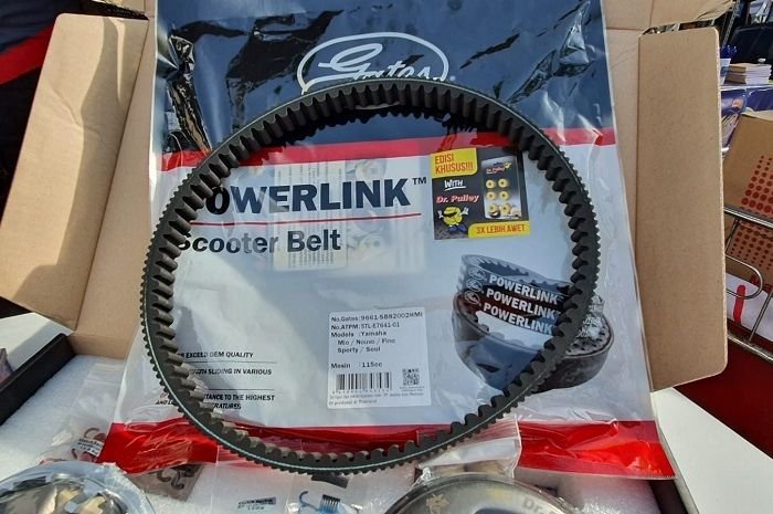 Ini Material V-Belt Yang Bagus Buat Motor Matic Harian Dua Kali Lebih Awet dari Original