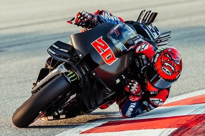 Fabio Quartararo Bilang Begini Usai Gaspol Pakai Motor Baru di Sesi Tes MotoGP